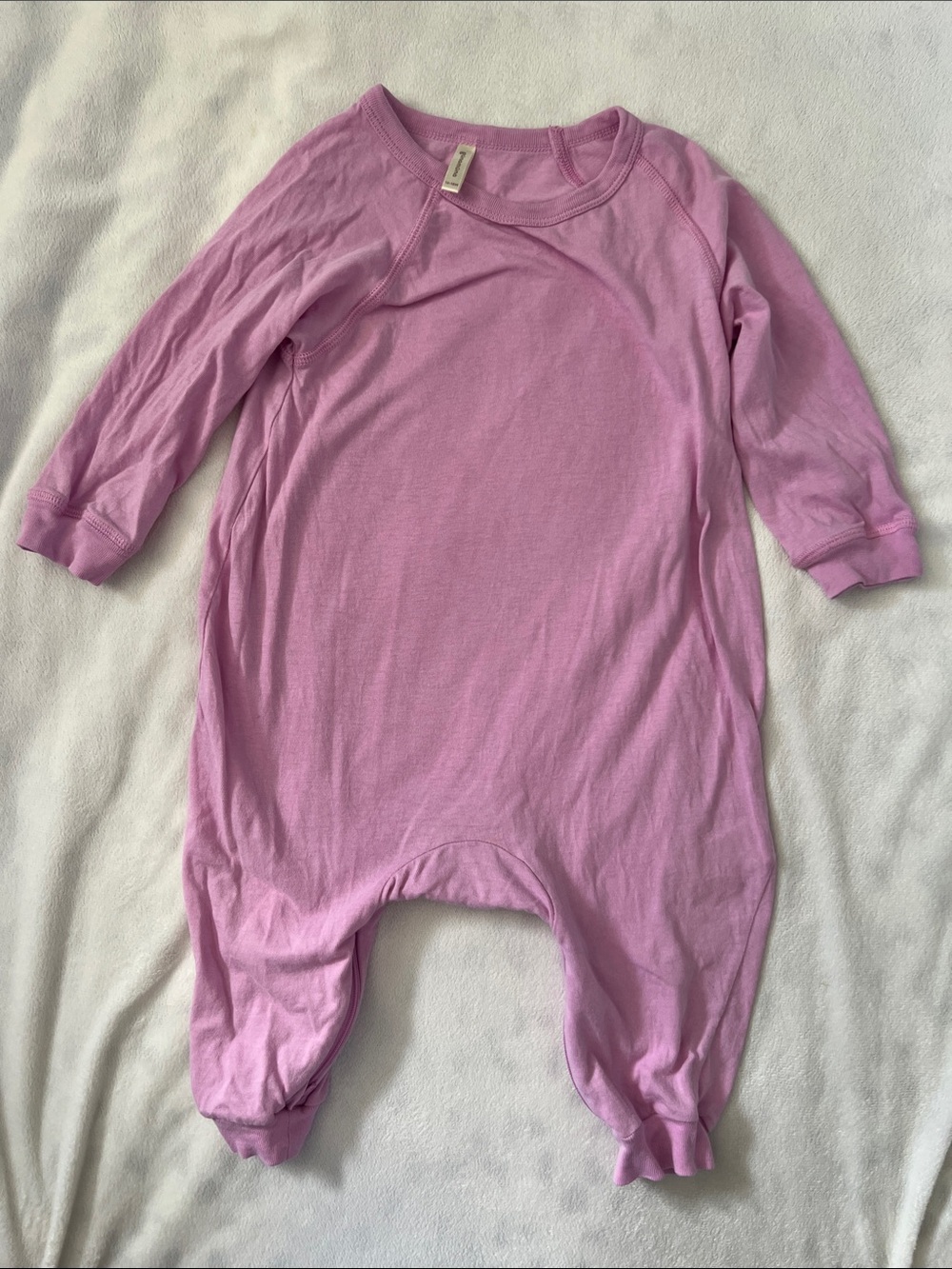 Gunamuna pink long sleeve romper